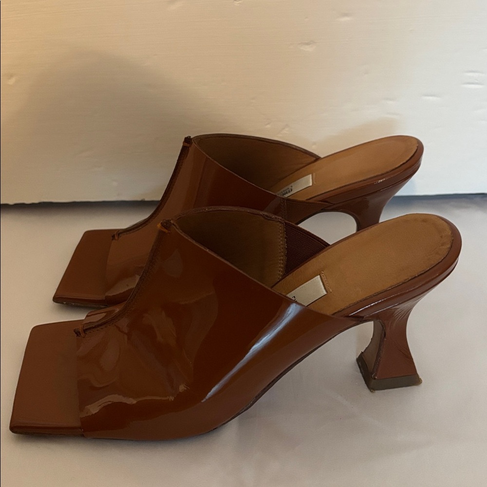 Miista patent leather mules size 37